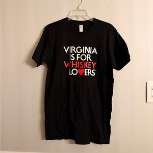 Tultex Black Tee - Virginia Whiskey Lovers
